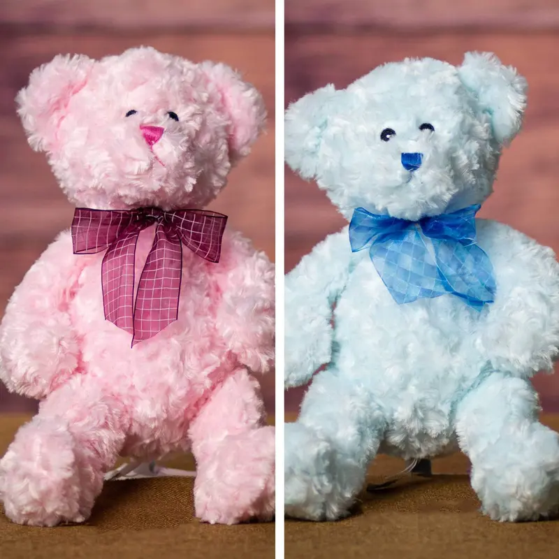 14-Inch Curly Baby Teddy Bear Variety Pack 1