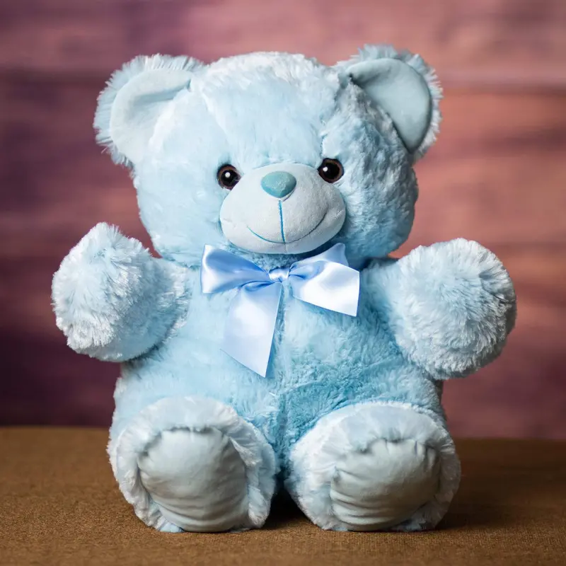 18-Inch Big Blue Teddy Bear Plush Toy 1