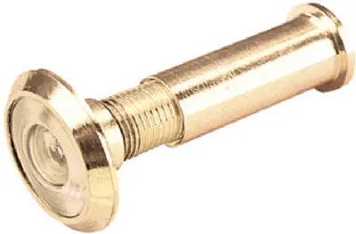 190° Wide-Angle Door Viewer – Solid Brass Construction 1
