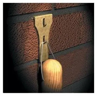 2-Pack Metal Brick Clips For Holiday Light Installation 1