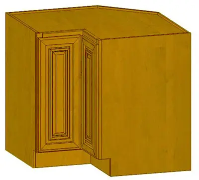 33-Inch Sun Base Cabinet – Lzs Finish, 34.5-Inch Height 1