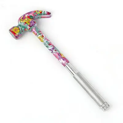 6-In-1 Slotted Claw Hammer With Floral Pattern Design 1