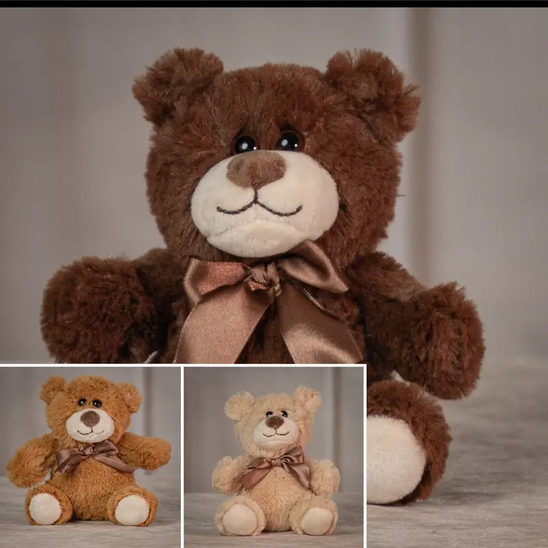 6-Inch Adorable Teddy Bear Set Of Three 1