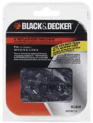8-Inch Replacement Chainsaw Chain For 18V Cordless Models 1
