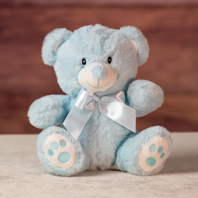 9-Inch Baby Blue Bear Stuffed Animal 1