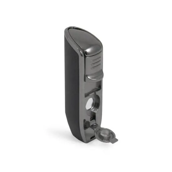 Adjustable Torch Lighter With Integrated Punch Cutter – Refillable Flame Tool 1