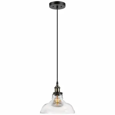 Antique Brass Or Bronze Single-Light Island Pendant – Modern Farmhouse Style 1