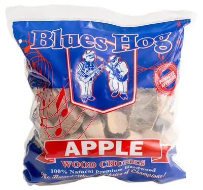 Apple Wood Smoking Chunks – 300-Cubic-Inch Bag, Natural Flavor Enhancer 1