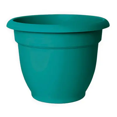 Ariana Self-Watering Planter – Bermuda Teal, 6-Inch Plastic 1