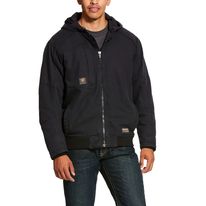 Ariat Rebar Thermal-Lined Work Jacket – Washed Canvas For Men 1