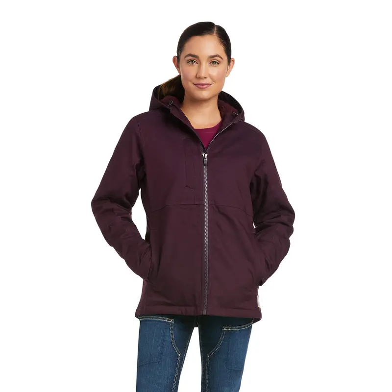 Ariat Women'S Rebar Duracanvas Insulated Jacket – Heavy-Duty Work Jacket 1