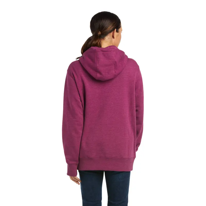 Ariat Women'S Rebar Skill Set 1/2-Zip Hooded Sweatshirt – Work-Focused Layering Piece 1