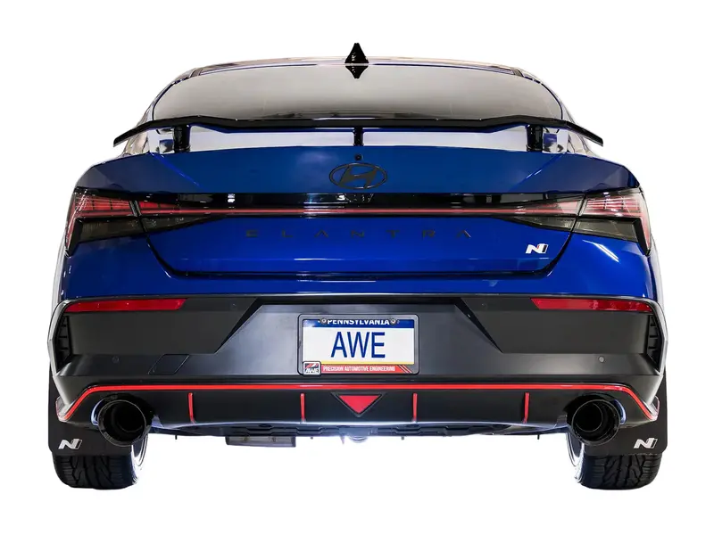 Awe Track Edition Cat-Back Exhaust For 2022–2026 Elantra N 1