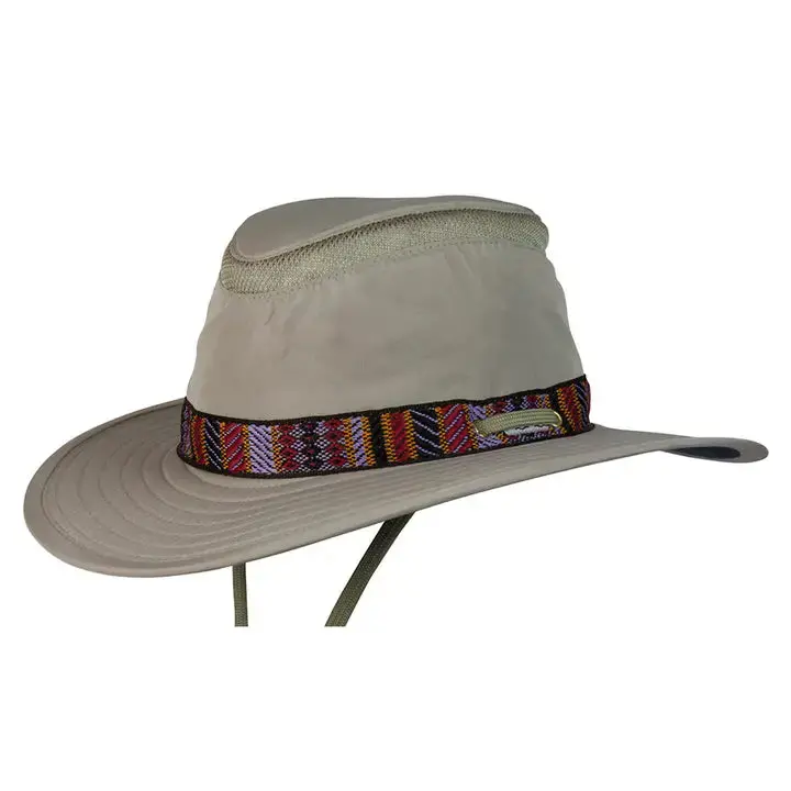 Aztec Recycled Floating Straw Hat In Sand Tone – Conner Hats 1