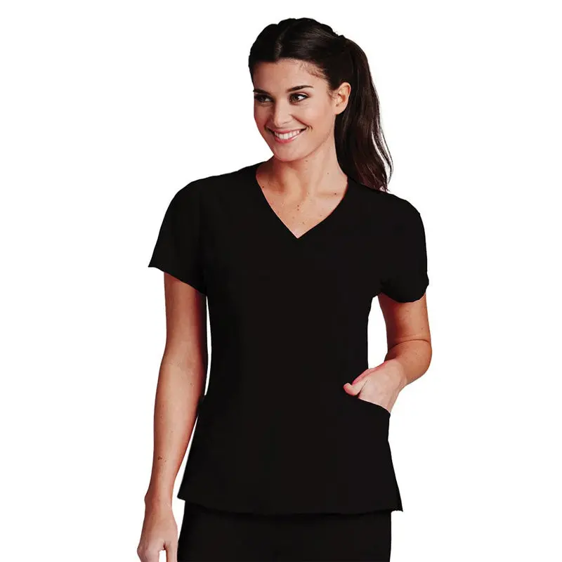 Barco Women'S V-Neck 4-Pocket Scrub Top 1