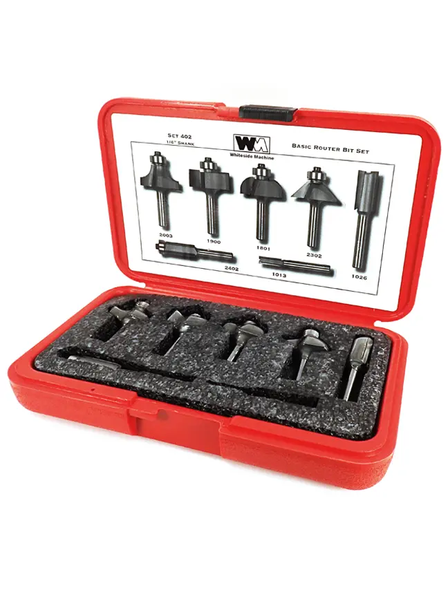Beginner-Friendly Basic Router Bit Set 1