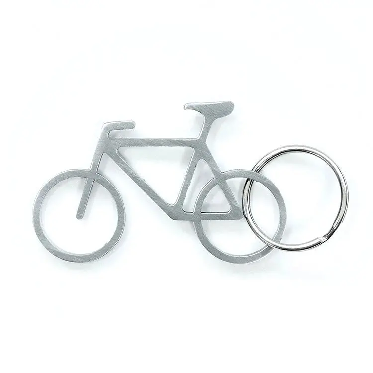 Bike Key Ring With Built-In Bottle Opener | Durable Alloy Accessory 1