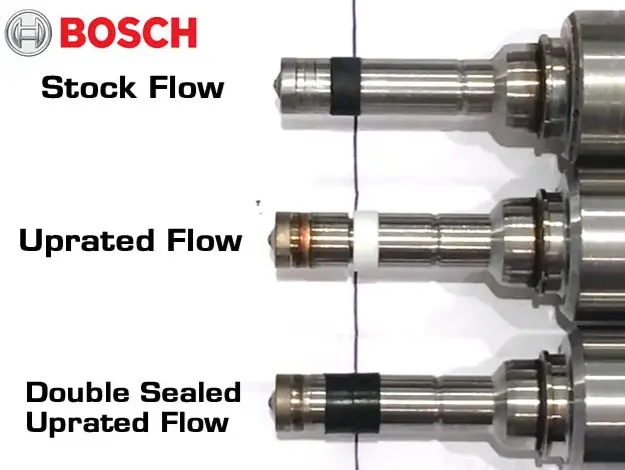 Bosch Double-Sealed 30% Higher-Flow Fuel Injectors (Set Of 4) For 2014–2019 Ford Fiesta St (Free Shipping) 1