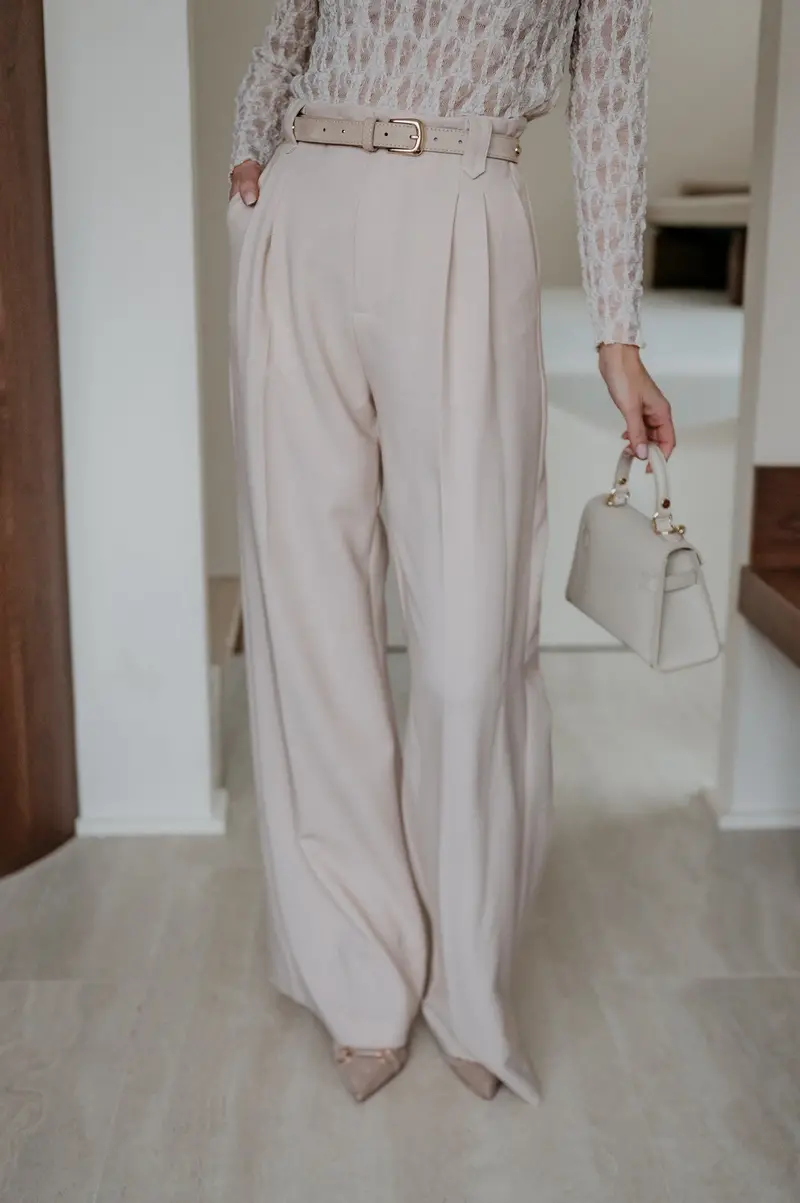 Buongi Beige Trousers 1