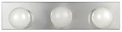 Cameron 3-Light Chrome Vanity Fixture – Bathroom Lighting Solution 1