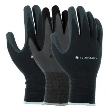 Carhartt All-Purpose Nitrile Grip Gloves For Men – 3-Pack Dexterity Work Gloves 1