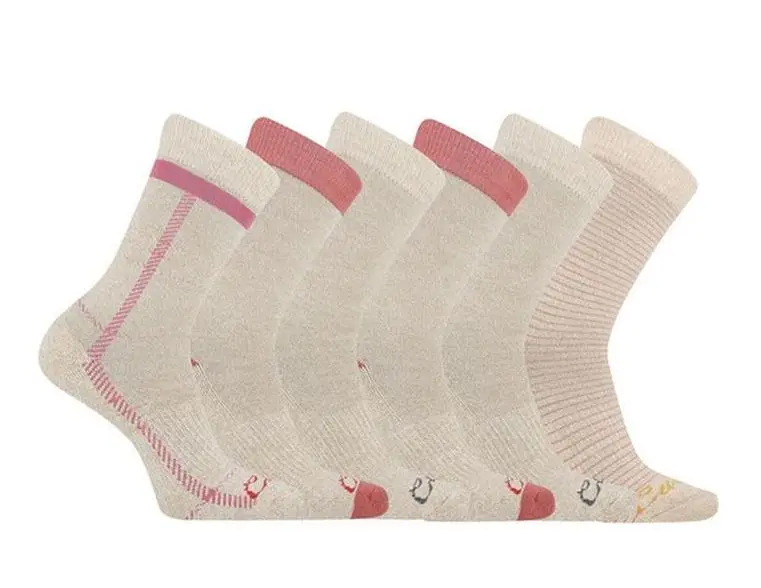 Carhartt Women'S Work Crew Cushioned Sock – 6-Pack 2