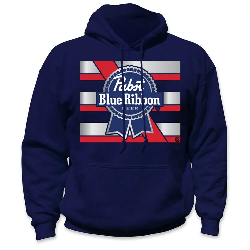 Casual Industrees Pabst Blue Ribbon Hi-Vis Safety Hoodie 1