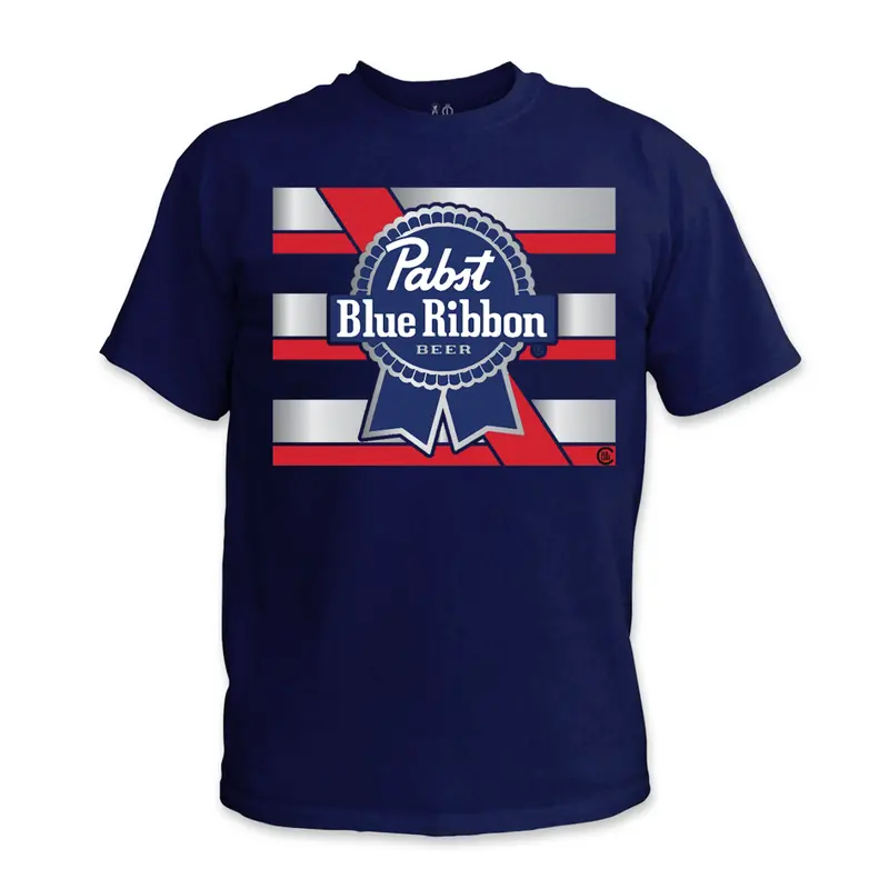 Casual Industrees Pabst Blue Ribbon Hi-Vis Safety T-Shirt 1