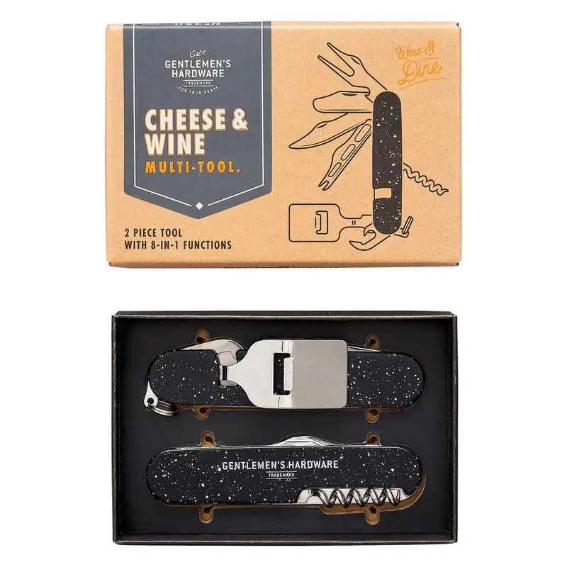 Cheese & Wine Multi-Function Tool By Gentlemen'S Hardware 1