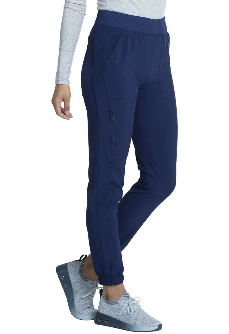 Cherokee Allura Women’S Pull-On Jogger Scrub Pant – Mid-Rise, 4-Pocket 1