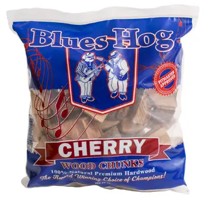 Cherry Wood Smoking Chunks – 300-Cubic-Inch Bag For Sweet, Mild Smoke 1