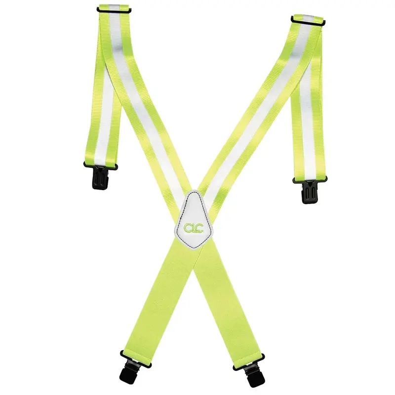 Clc Custom Leathercraft Hi-Viz Work Suspenders – High-Visibility Adjustable Straps 1