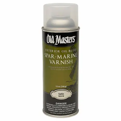 Clear Satin Exterior Spar-Marine Varnish (Oil-Based) – 12.8 Oz 1