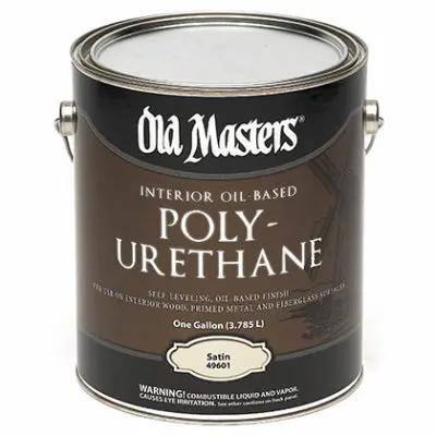 Clear Satin Oil-Based Polyurethane – 1 Gallon 1