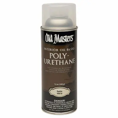 Clear Satin Oil-Based Polyurethane Spray – 12.8 Oz 1