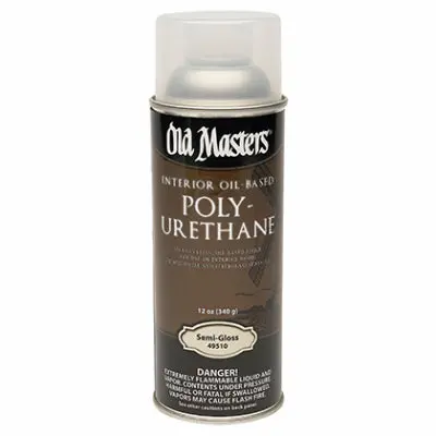Clear Semi-Gloss Oil-Based Polyurethane Spray – 12.8 Oz 1