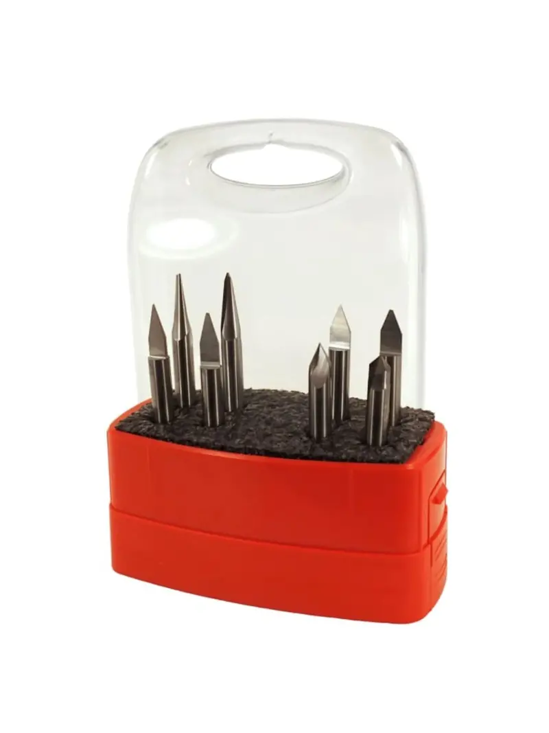 Cnc Engraving Bit Set For Precision Milling 1