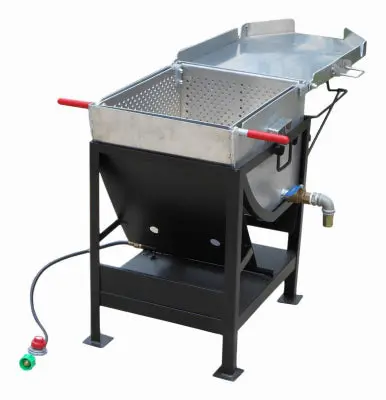 Commercial-Grade Seafood Boiling Cooker – 192,000 Btu Propane Jet Burner, 70-Qt Pot 1