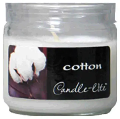 Cotton-Scented Glass Candle Jar – 3.5 Oz Soy Blend 1