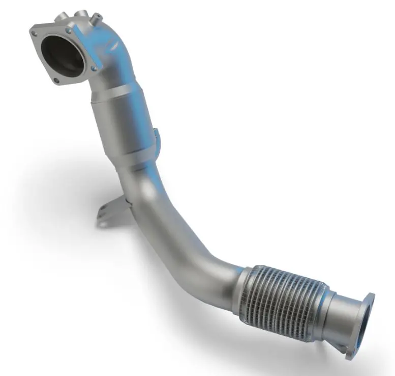 Custom Performance Engineering Qkspl™ Cast Bellmouth Downpipe For 2022–2026 Hyundai Elantra N 1