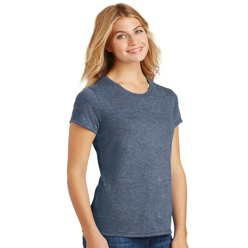 District Made Women'S Tri-Blend Short-Sleeve Crew Tee 2