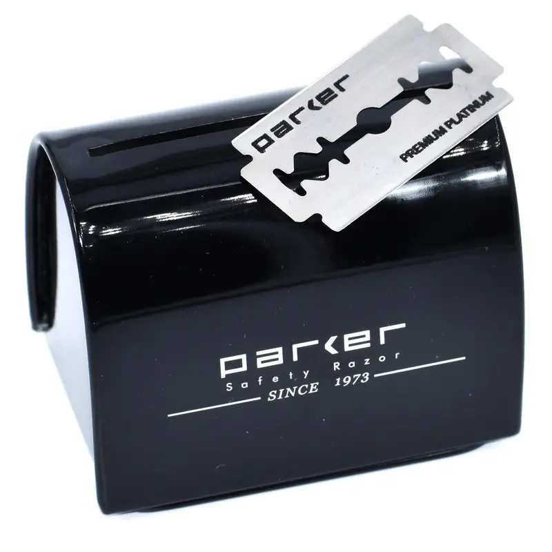 Double-Edge Razor Blade Disposal Container – Safe & Compact 1
