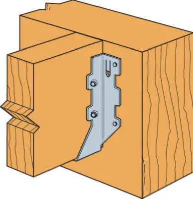 Double-Shear Joist Hanger – Supports 2X6 Lumber, Corrosion-Resistant 1