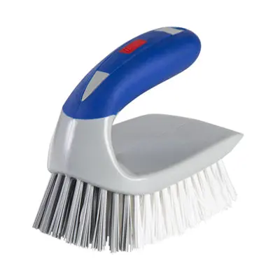 Dual-Function Iron Scrub Brush With Precision Detail Tool 1