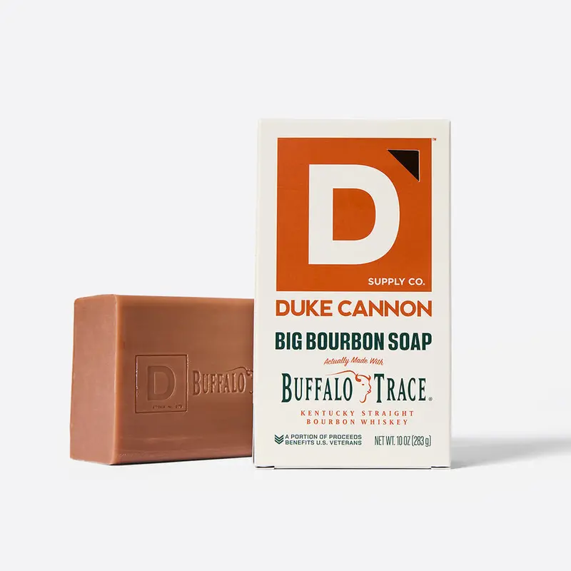 Duke Cannon Bourbon-Scented Large Bar Soap 1