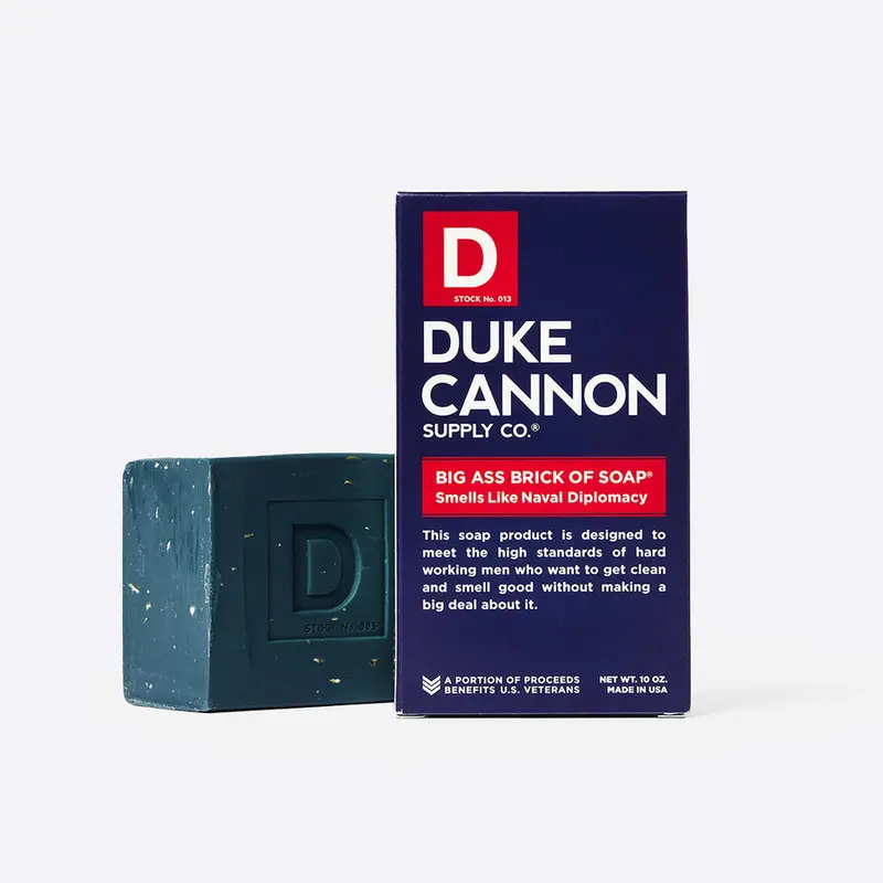 Duke Cannon Naval Diplomacy Fragrance Large Bar Soap 1