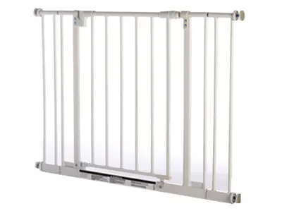 Easy-Close Portable Metal Pet Gate – Adjustable Width: 28–38.5 Inches, 29" Height 1
