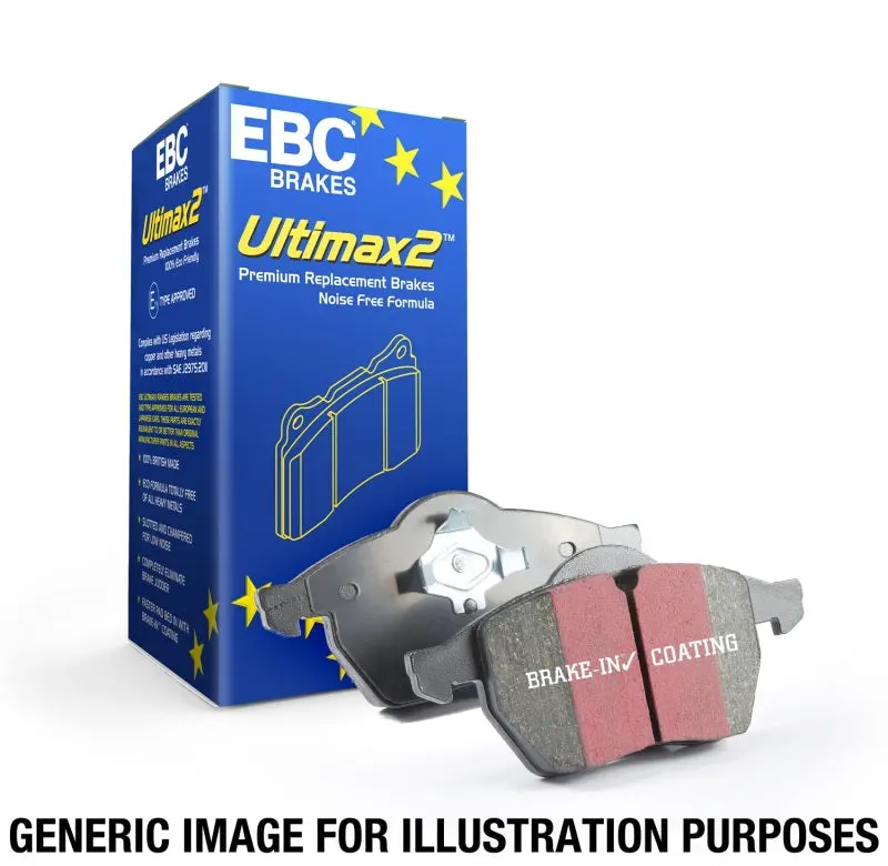 Ebc Ultimax High-Performance Brake Pads For 2022+ Hyundai Elantra N 1