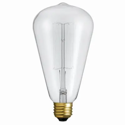Edison Galeon Vintage Light Bulb – 60W Filament-Visible Decorative Lamp 1