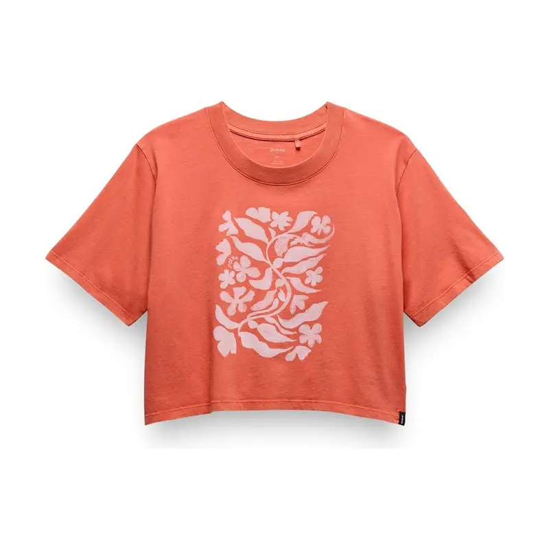 Everyday Botanical Print Cropped Top For Women 1